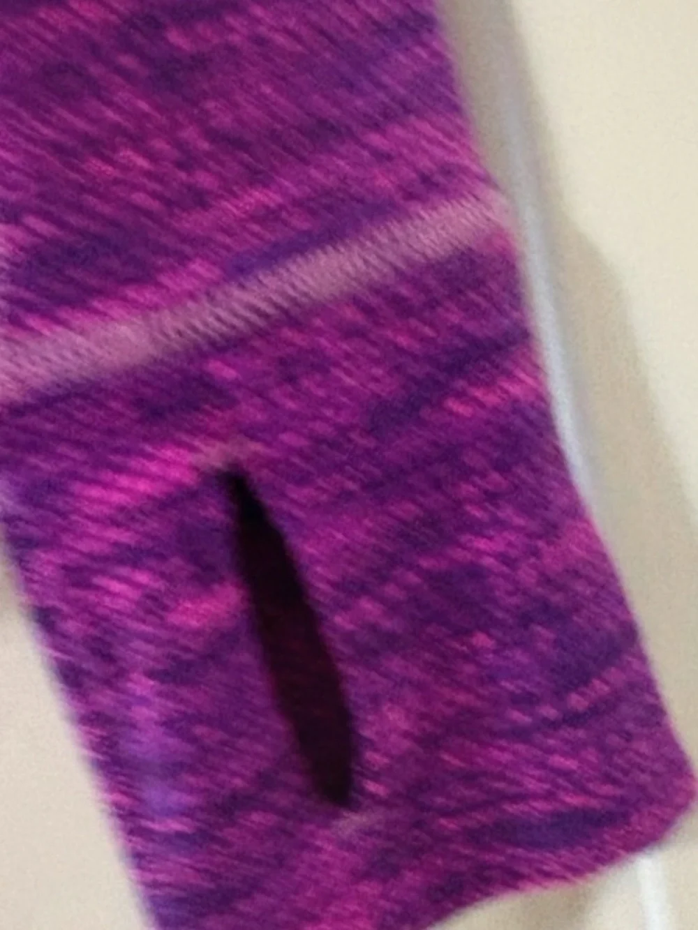 lululemon athletica Purple Space-Dye Full Zip Jacket